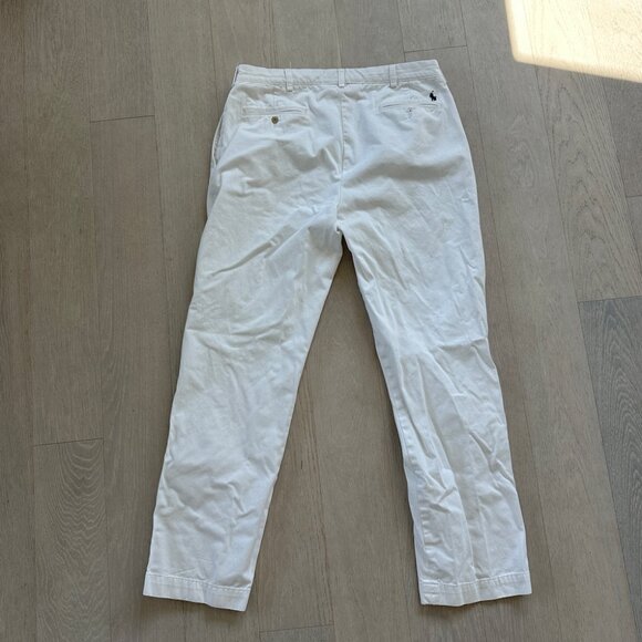 Polo by Ralph Lauren Crisp White Khakis - Picture 4 of 5